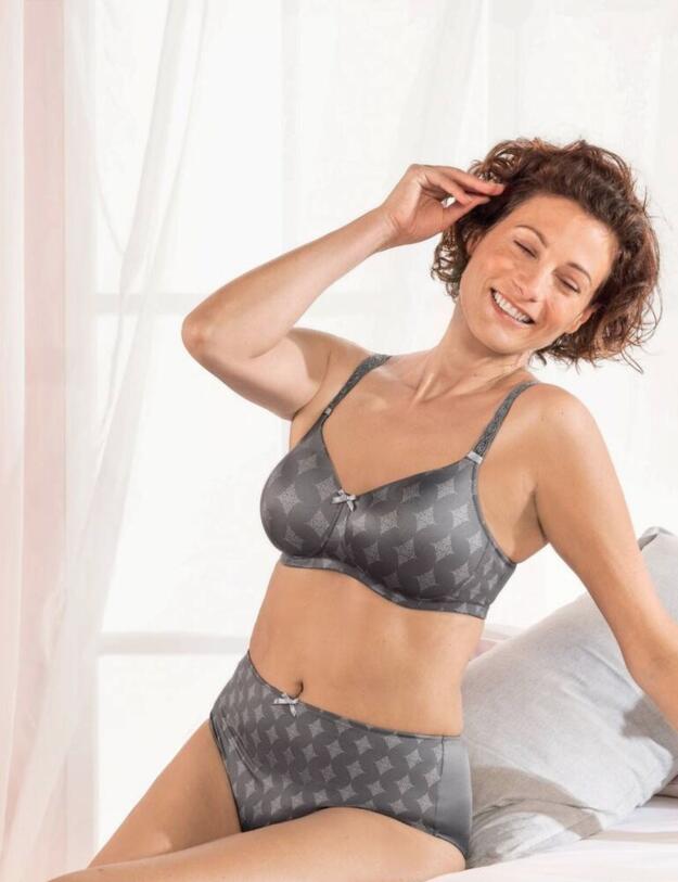 Anita Care Mila Post Mastectomy Bra With Padded Cups Storm Grey 