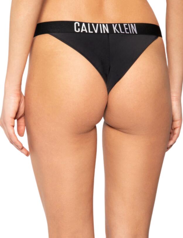Calvin Klein Intense Power Brazilian Bikini Brief in PVH Black