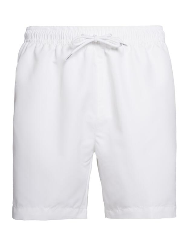 Calvin Klein Mens Drawstring Trunks in White