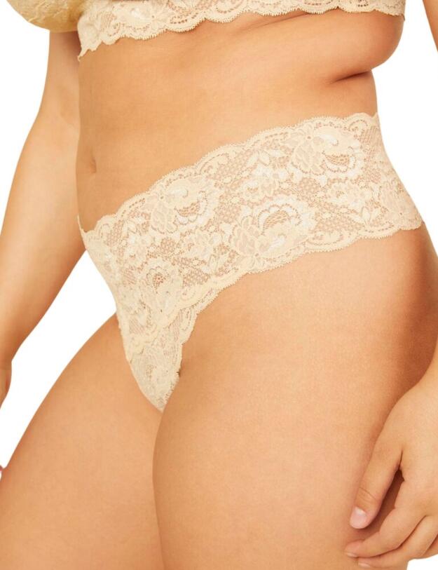 Cosabella NSN Extended Lowrider Thong Blush 