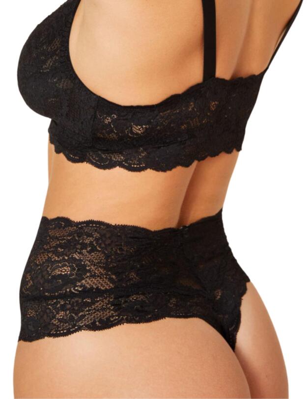 Cosabella NSN High Waist Thong Black 