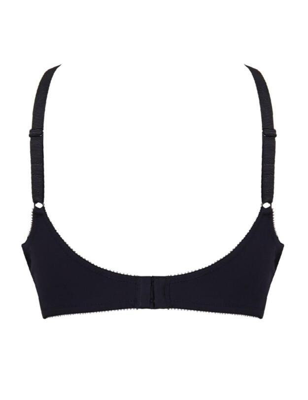 Charnos Rhapsody Full Cup Bra Black/Platinum