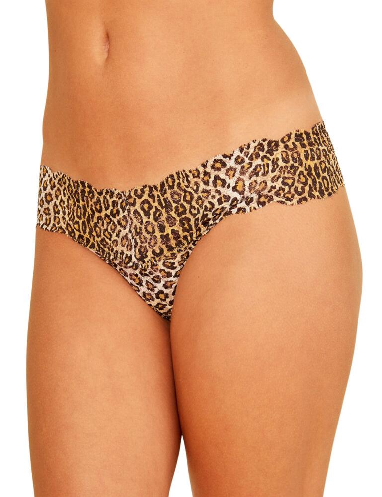 NEVEP0321 Cosabella NSN Printed Low Rise Thong Neutral Leopard