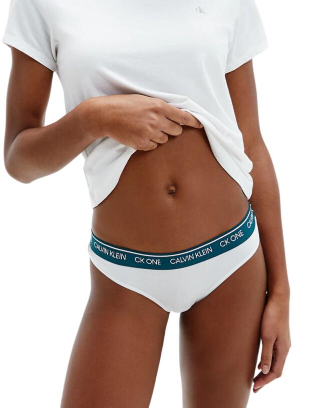Calvin Klein CK One 7 Pack Thongs White Bodies with Multi WB