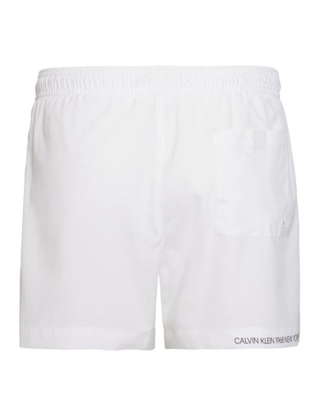 Calvin Klein CK Blocking Mens Drawstring Trunks PVH Classic White 