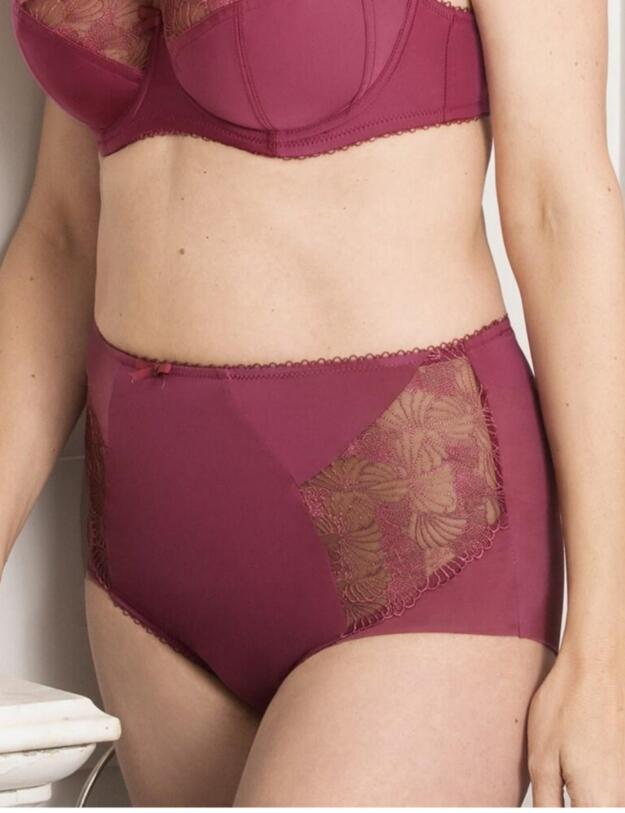 Charnos Ophelia Deep Brief Raspberry