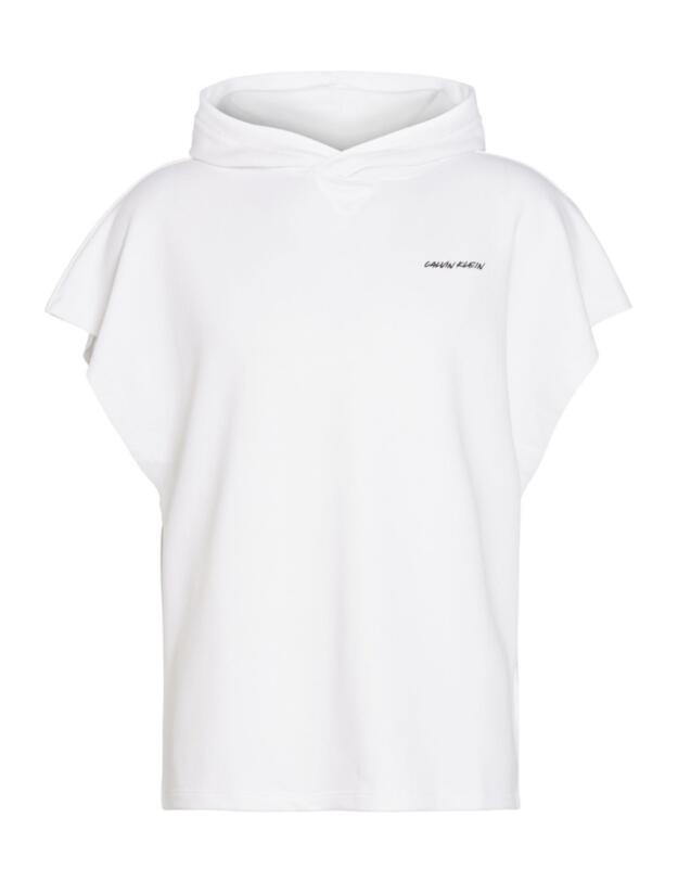 Calvin Klein Mens Terry Pullover PVH Classic White