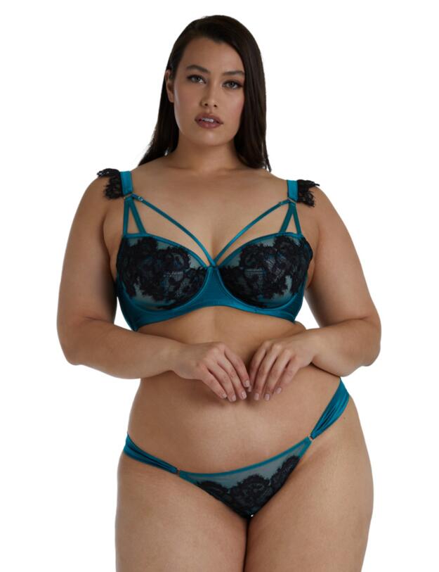 Playful Promises Anneliese Brief Teal 