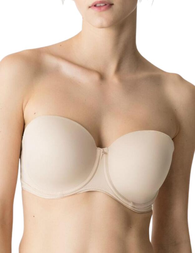 0162348 Prima Donna Perle Padded Strapless Bra - 0162348/0162349 Caffe Latte