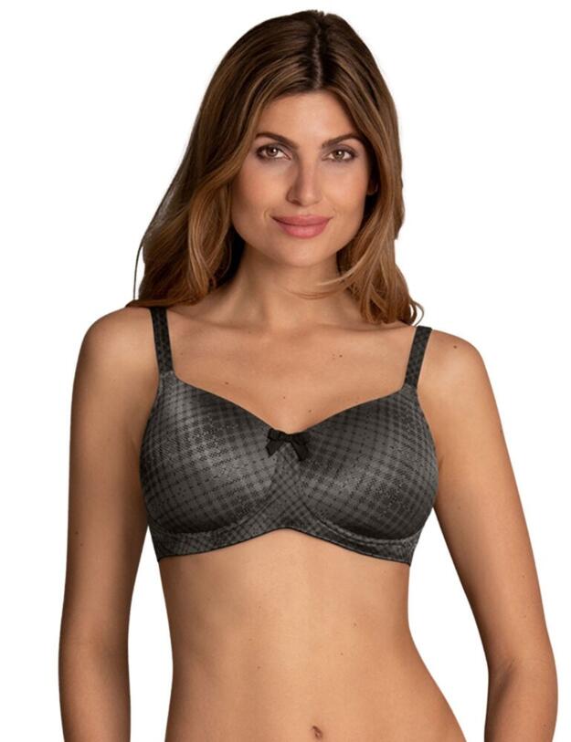 Anita Care Caroline Post Mastectomy Bra With Padded Cups Shiny Grey 