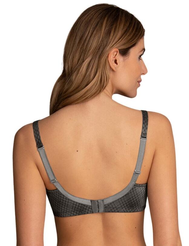 Anita Care Caroline Post Mastectomy Bra With Padded Cups Shiny Grey 