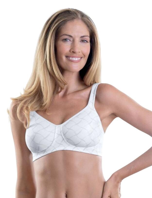 Anita Care Caroll Post Mastectomy Bra Bilateral White