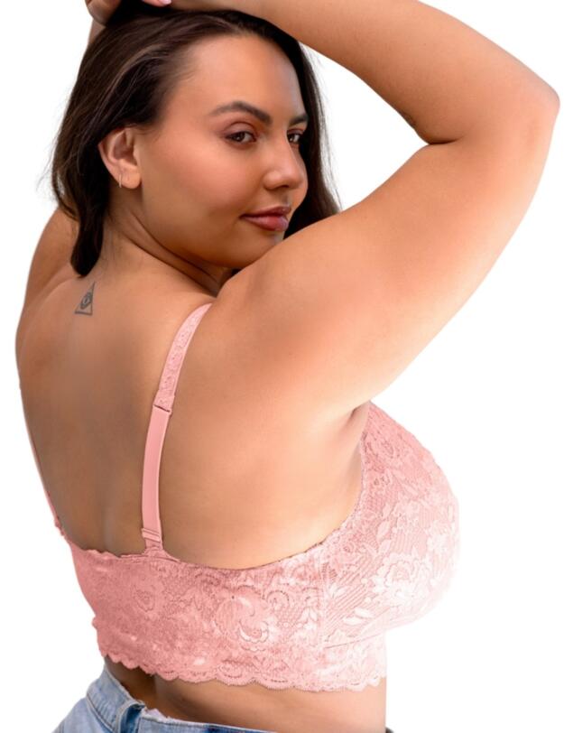 Cosabella NSN Ultra Curvy Sweetie Soft Bra in Quartz Pink