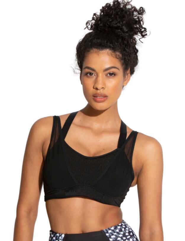Pour Moi Energy Infinite Padded Sports Bra Black 