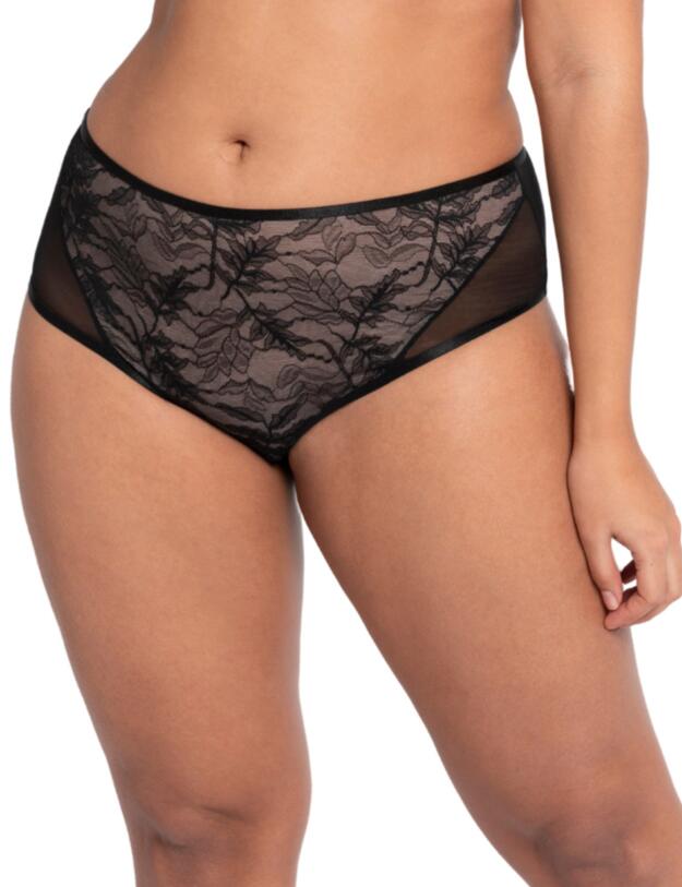 Curvy Kate Victory Allure Short Brief Black/Blush