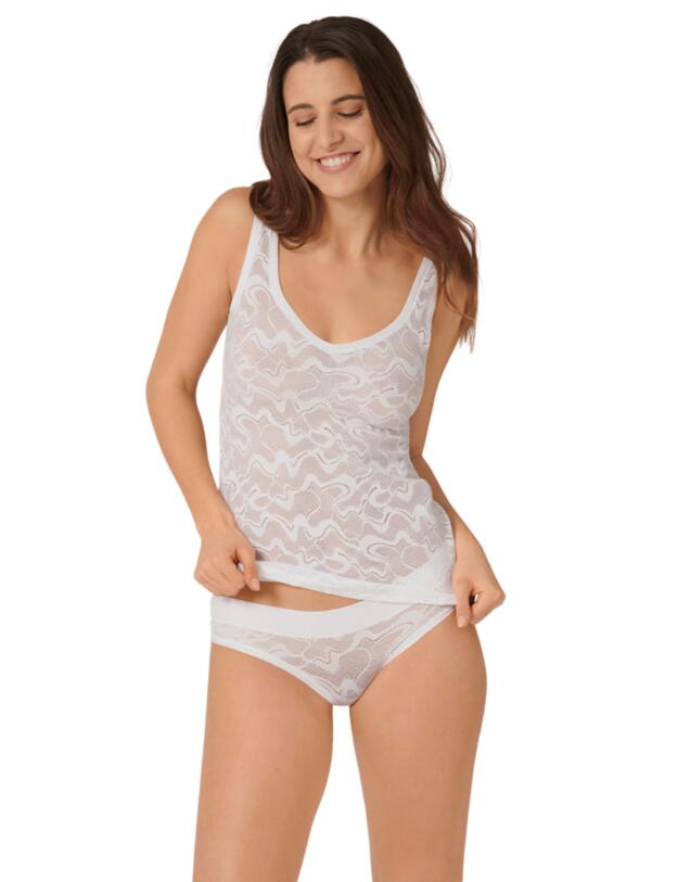Sloggi Go Allround Lace Shirt White