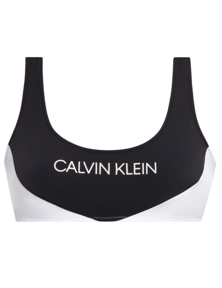 Calvin Klein Bralette Bikini Top PVH Black