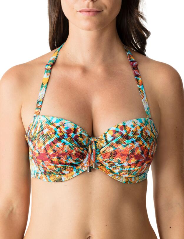 Prima Donna Swim Vegas Padded Balcony Bikini Top Colour Mix
