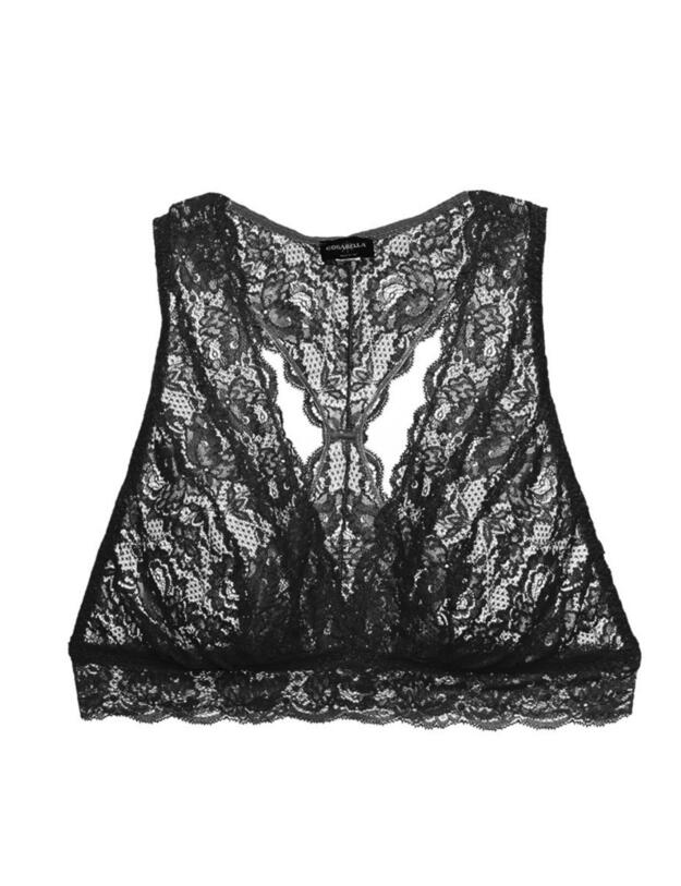  Cosabella NSN Girly Racerback Bralette Black 