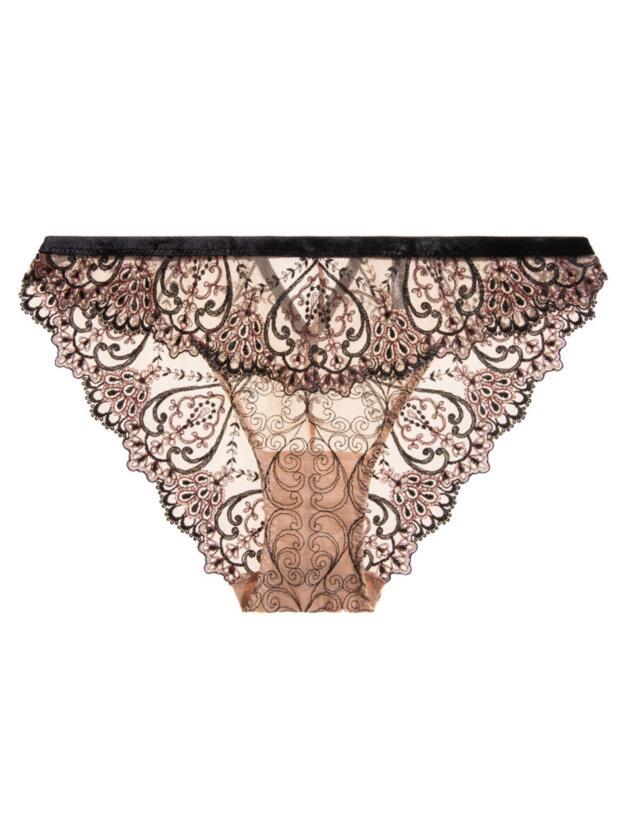 Aubade Coeurs Enlaces Mini Brief Serenade Black