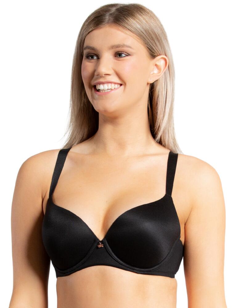 Royal Lounge Intimates Royal Diva Padded Full Cup Bra in Black