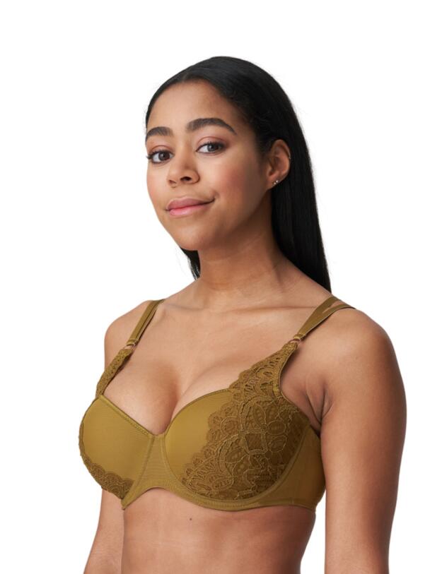 Prima Donna Twist First Night Balcony Bra Plant Green 