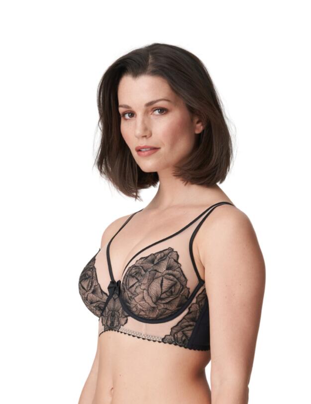 Prima Donna Belgravia Triangle Bra Black 