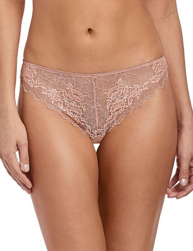 Wacoal Lace Perfection Tanga Rose Mist