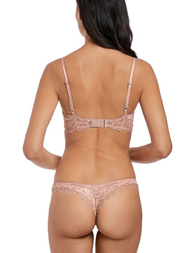 Wacoal Lace Perfection Tanga Rose Mist