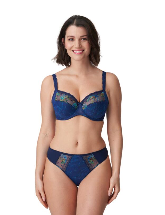 Prima Donna Palace Garden Thong Sapphire Blue 