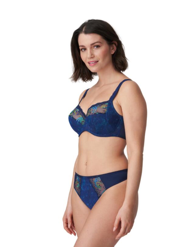Prima Donna Palace Garden Thong Sapphire Blue 