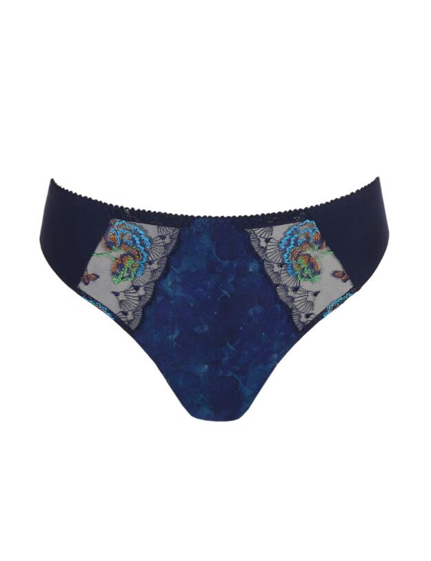 Prima Donna Palace Garden Thong Sapphire Blue 