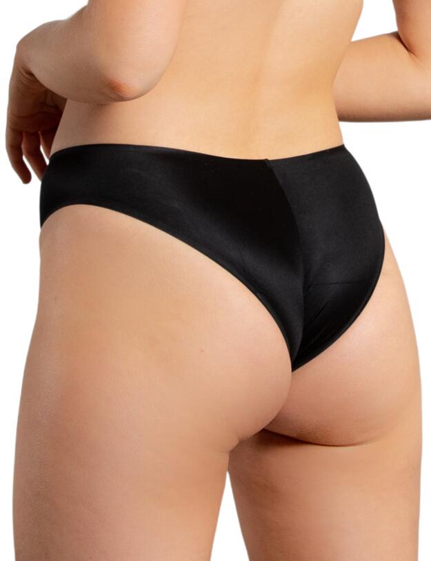 Royal Lounge Intimates Royal Fit Seamless Rio Brief in Black