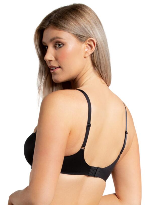 Royal Lounge Intimates Royal Star Padded Balcony Bra in Black