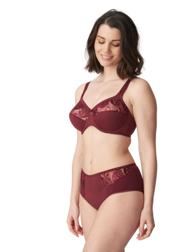 Prima Donna Orlando Full Briefs Deep Cherry 