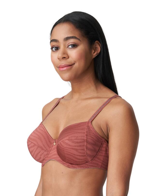 Prima Donna Twist Luzern Underwired Bra Pink Brandy 