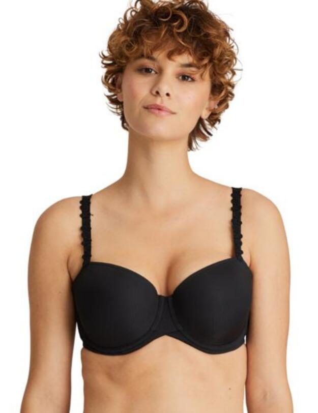 0241862/63 Prima Donna Twist Star Padded Balcony Bra - 0241862/63 Black 