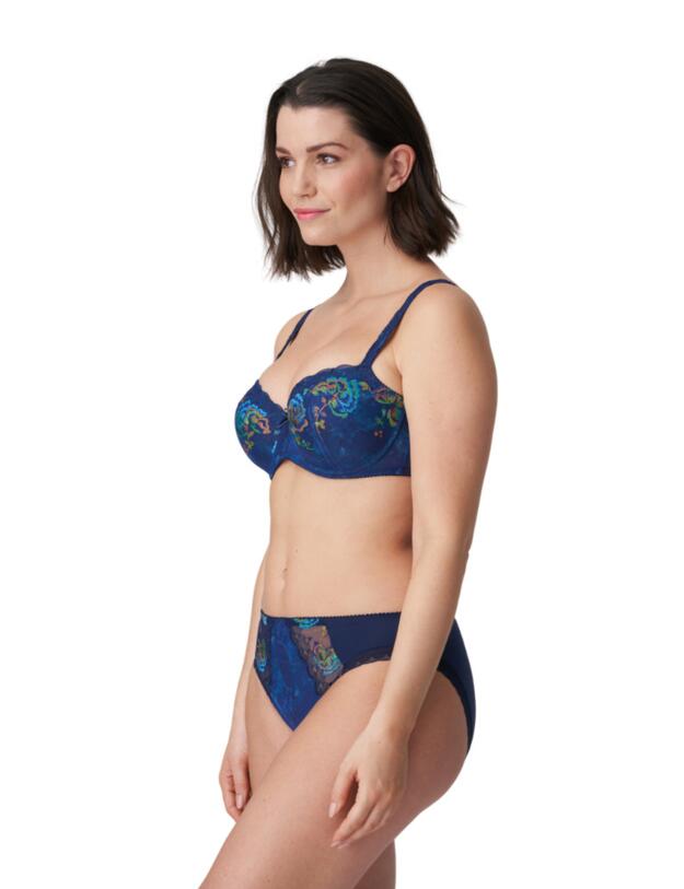Prima Donna Palace Garden Balcony Bra Sapphire Blue 