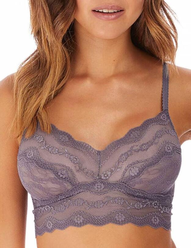 B.temptd Lace Kiss Bralette Shark