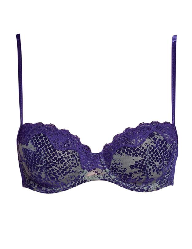 Andres Sarda Mamba Padded Balcony Bra Majestic Blue 