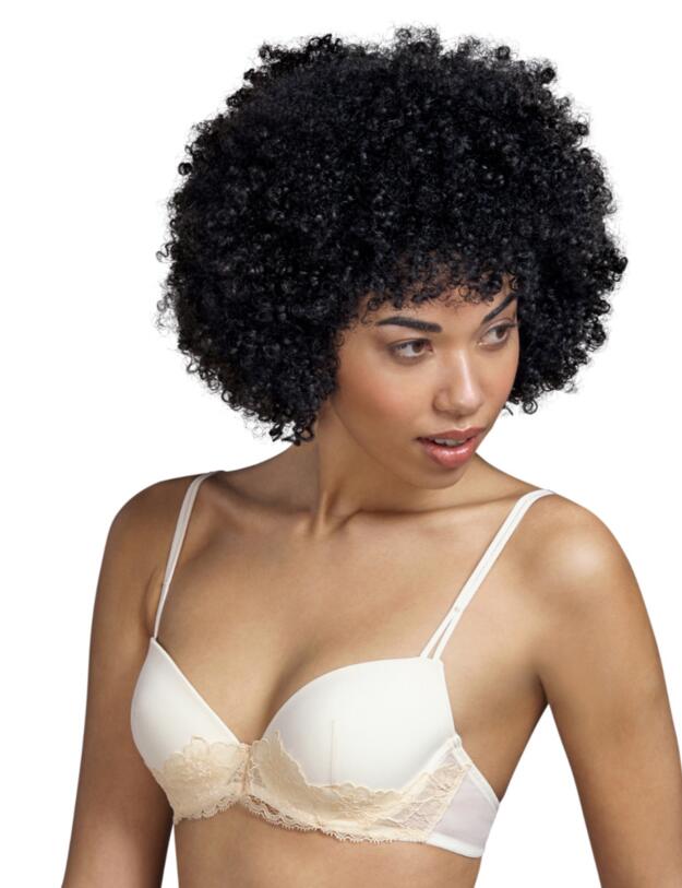 Andres Sarda Eden Rock Padded Plunge Bra Vintage Natural 