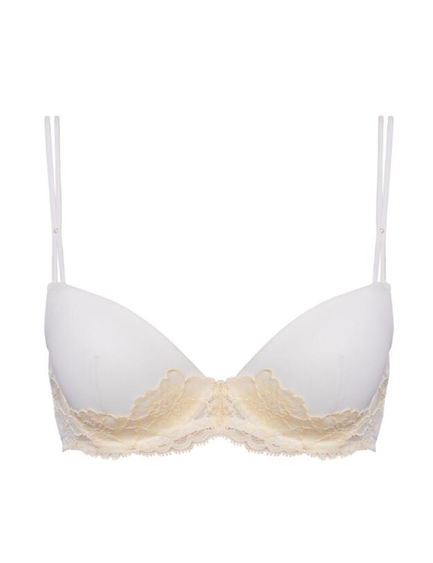 Andres Sarda Eden Rock Padded Plunge Bra Vintage Natural 