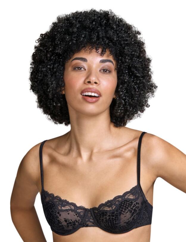 Andres Sarda Mamba Balcony Bra Black 