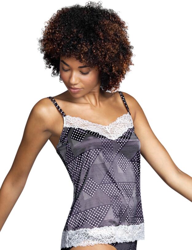  Andres Sarda Flower Pyjama Top Dots 