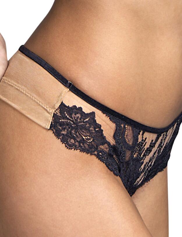 Andres Sarda Renata Short Thong Black