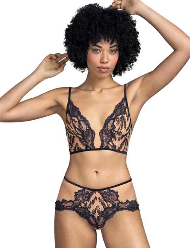 Andres Sarda Renata Rio Briefs Black