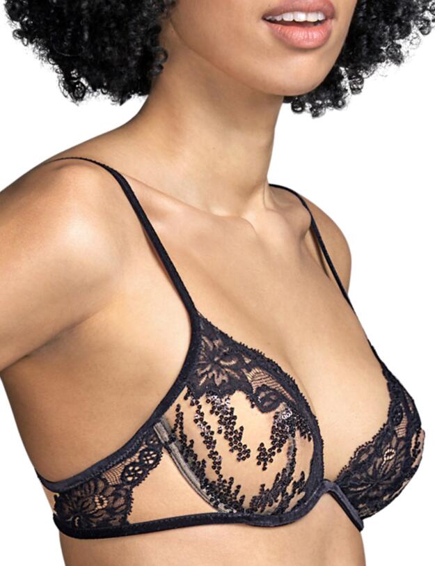 Andres Sarda Renata Full Cup Bra Black