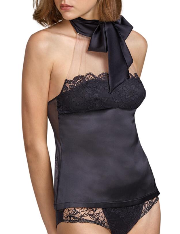 Andres Sarda Tamara Cupless Top Black