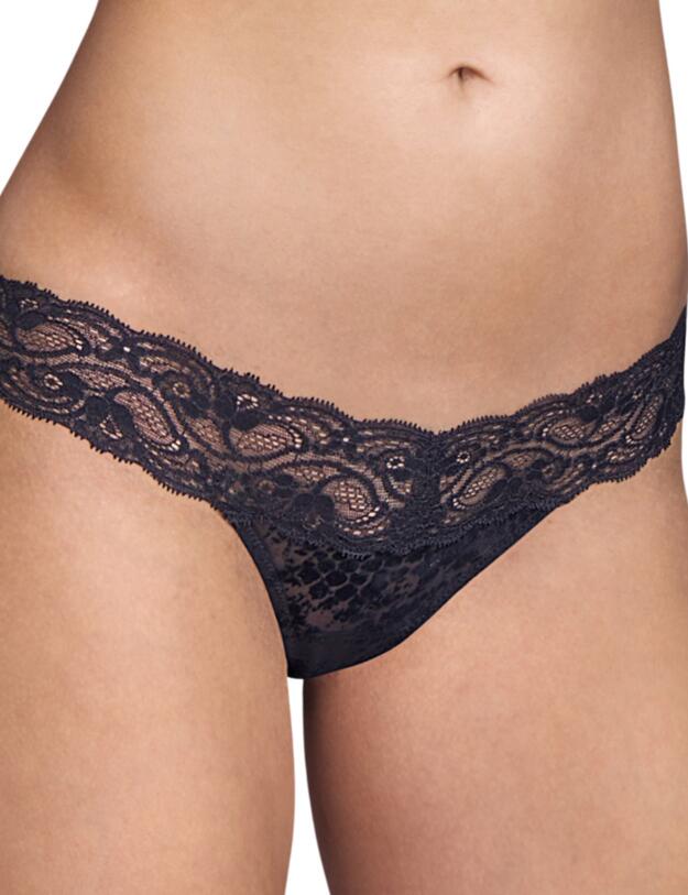 Andres Sarda Mamba Short Thong Black 