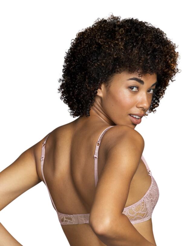 Andres Sarda Lynx Padded Balcony Bra Bois De Rose 